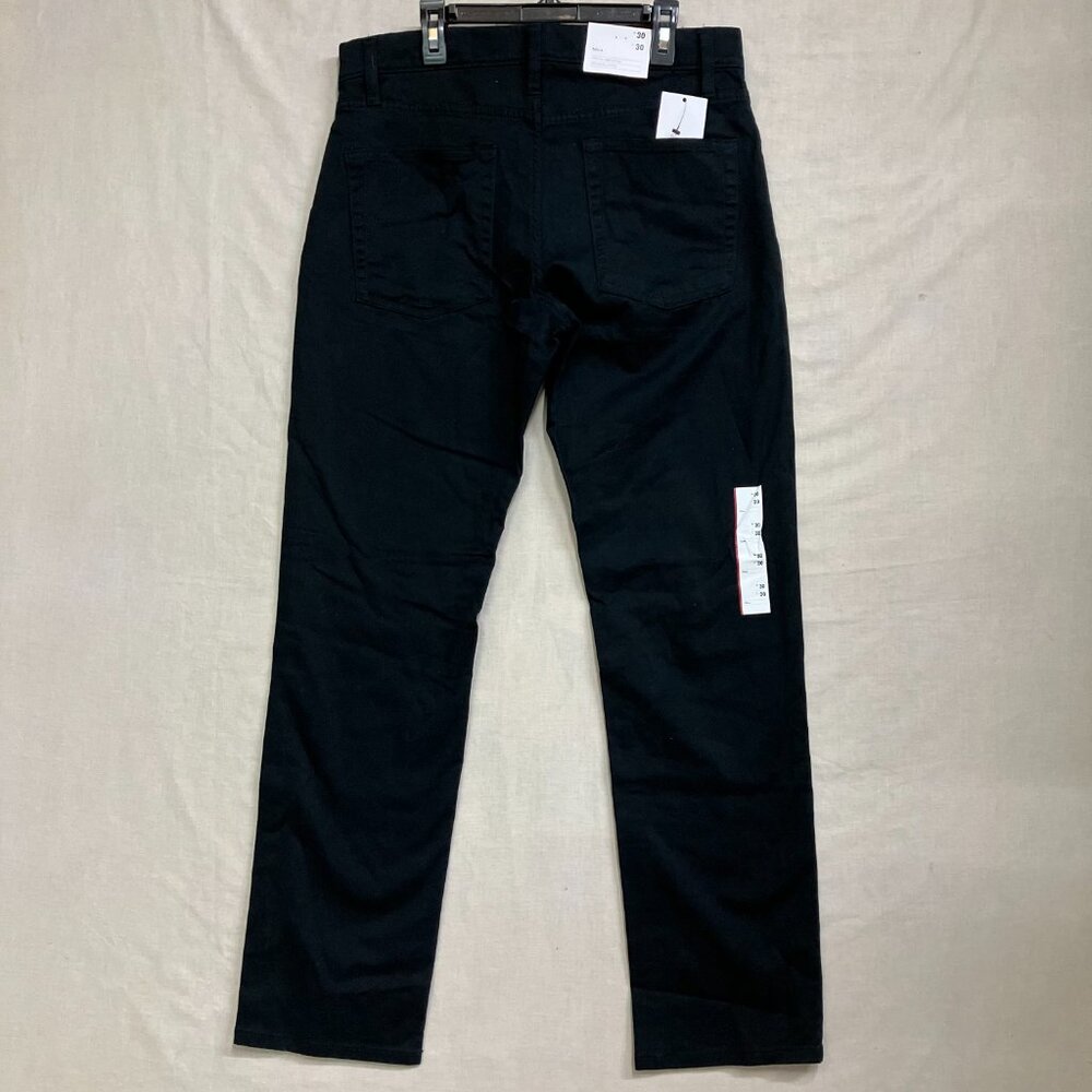 Goodfellow & Co Men's Ebony Standard Fit Ankle Tapered Slim Leg 5-Pocket Pants - Picture 11 of 16